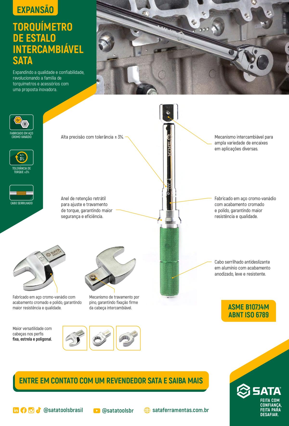 Card Whatsapp Torquímetro Intercambiável