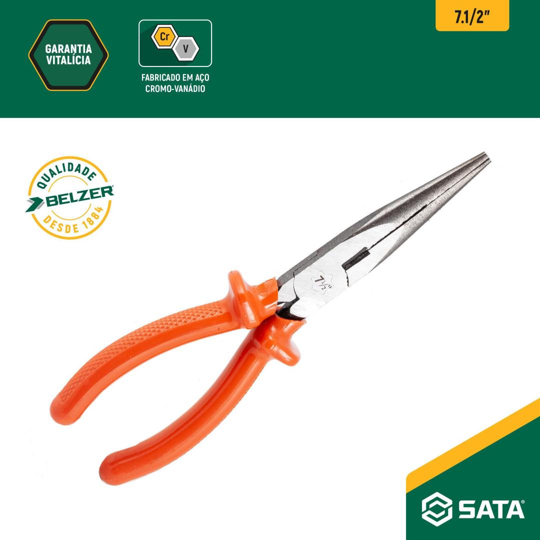 Alicate Meia-Cana Longo 7.1/2