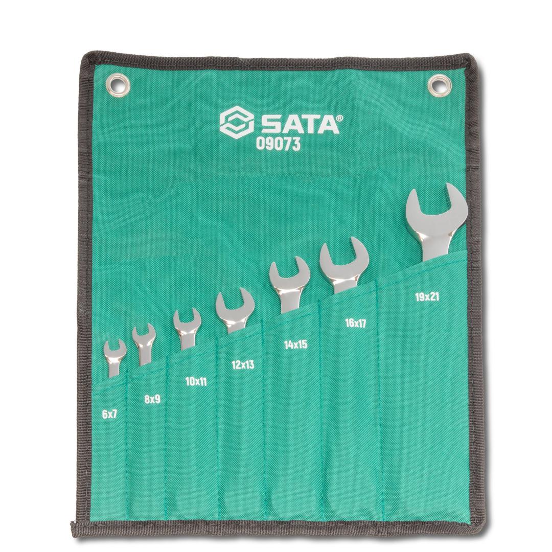 Jogo de Chaves Fixas de 6x7 A 19x21mm com 7 Pç - ST09073SJ - SATA