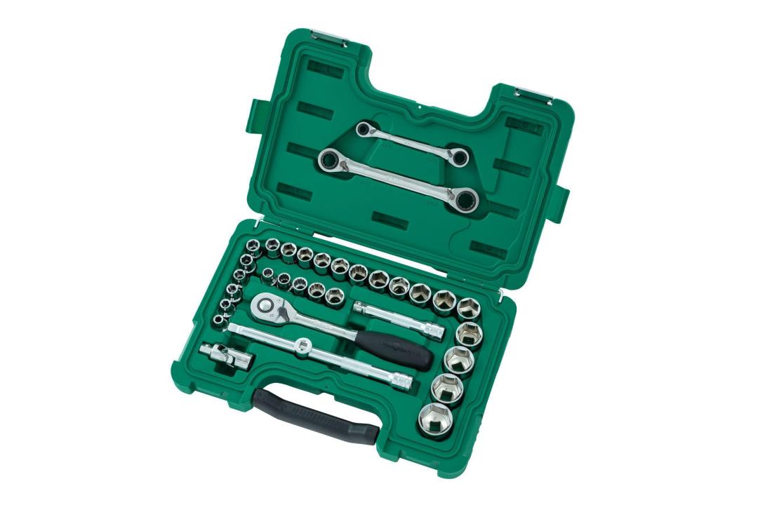 Jogo de Soquetes e Chaves de 1/2