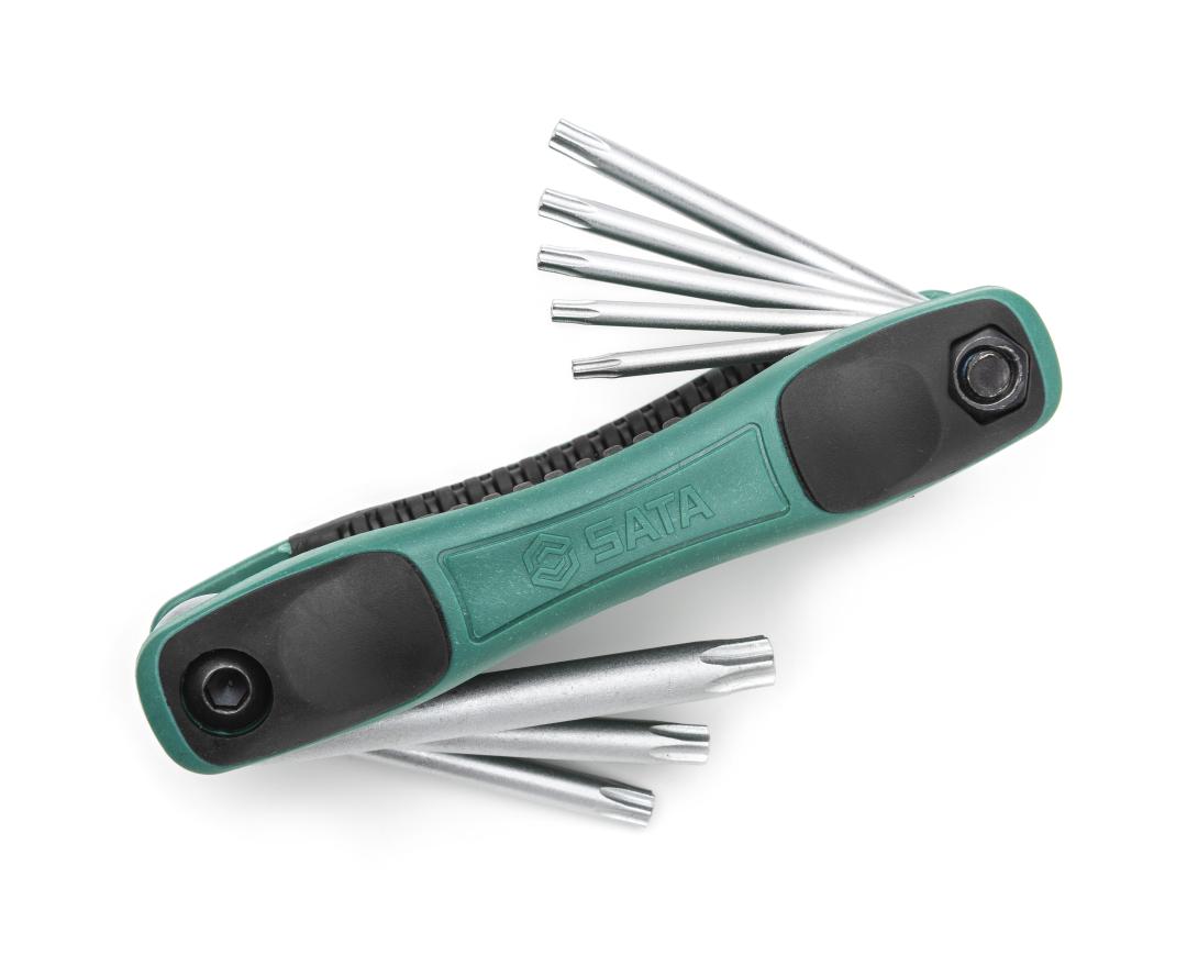 さと様 Jogo Chave Torx® Tipo Canivete 8 Peças - SATA Brasil