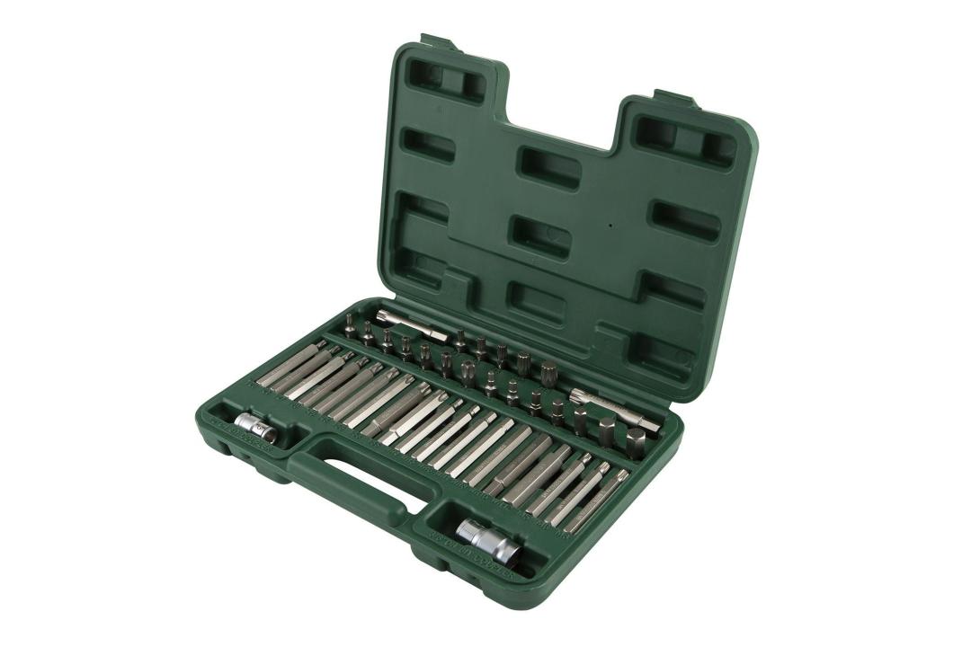 Jogo de Bits Hexagonais de 8mm com 42 Pç - ST09327 - SATA Brasil