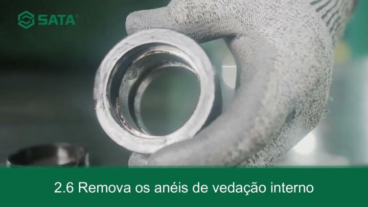 Elevador Pórtico - Substituição dos Anéis de Vedação