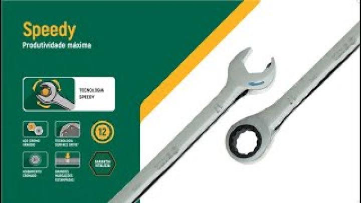Chave Combinada Com Catraca Speedy SATA