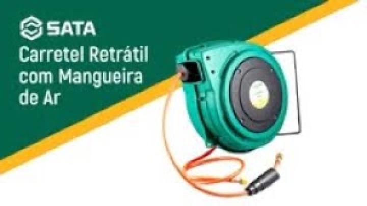 Carretel Retrátil com Mangueira de Ar - SATA