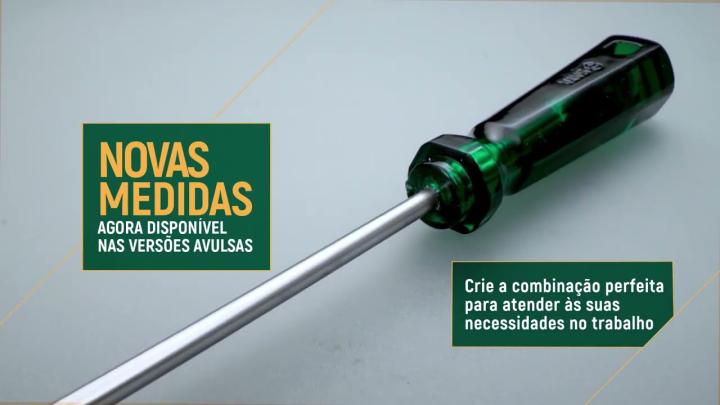 Chave Phillips com cabo PVC translucido - SATA