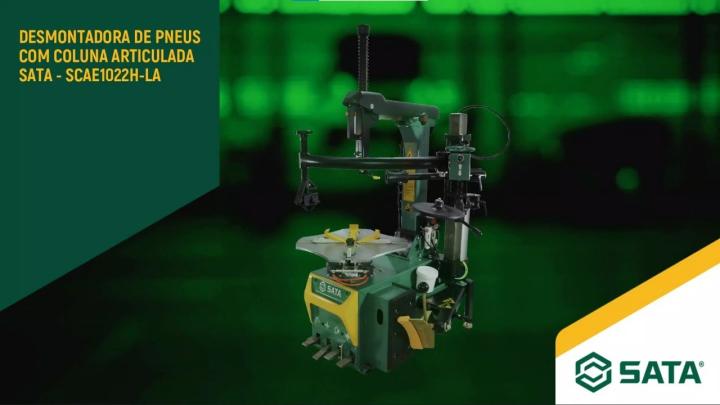 Desmontadora de Rodas com Coluna Articulada SATA – Instruções de Uso
