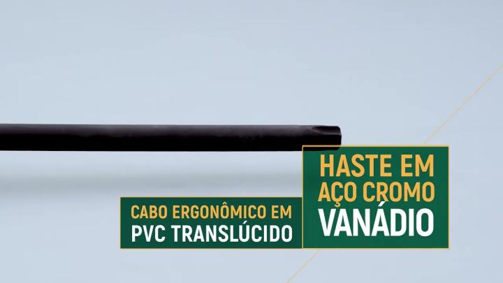 Chave Max Tork com cabo PVC translucido verde - SATA