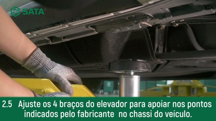 Elevador Pórtico - Operação