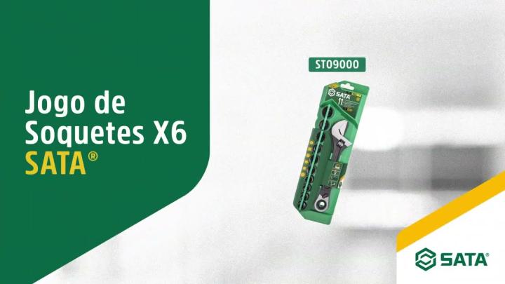 Jogo Soquetes Vortex X6 Ch Ajust - SATA - ST09000