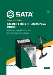 CAPA MANUAL DE INSTRUÇÕES BALANCEADORA DE MOTOS SATA