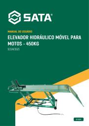 CAPA MANUAL DO USUÁRIO RAMPA HIDRÁULICA PARA MOTOCICLETAS SATA