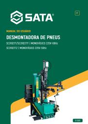 CAPA MANUAL DE INSTRUÇÕES DESMONTADORA SATA
