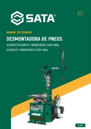 CAPA MANUAL DE INSTRUÇÕES DESMONTADORA DE PNEUS SATA