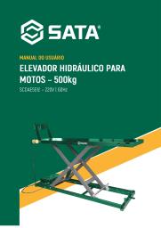 CAPA MANUAL DE INSTRUÇÕES ELEVADOR PARA MOTOS SATA