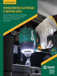 Capa Lâmina de Vendas Ferramentas A Bateria SATA
