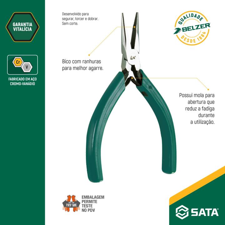 Alicate Meiacana Curto 4.1/2
