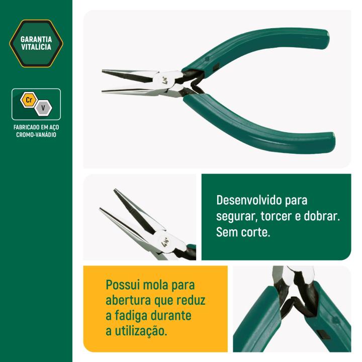 Alicate Meiacana Curto 4.1/2