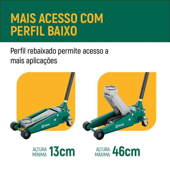 Macaco Jacaré 2500kg ST97813SC - SATA Brasil