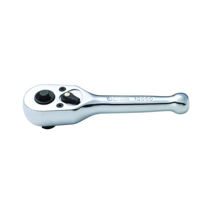 Image of 1/2" Drive Quick Release Stubby Teardrop Ratchet - SATA