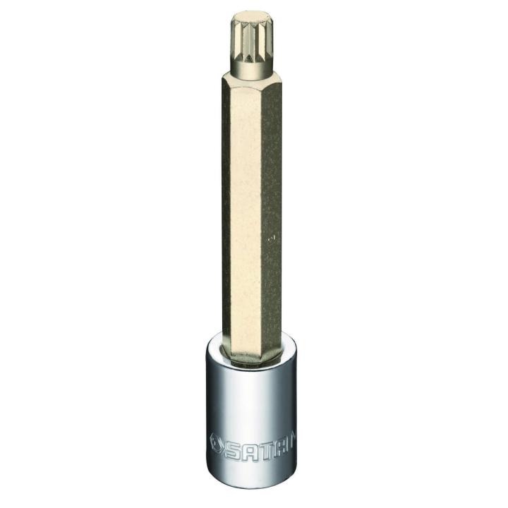 Image of 1/2" Drive Long Triple Square Bit Sockets - SATA