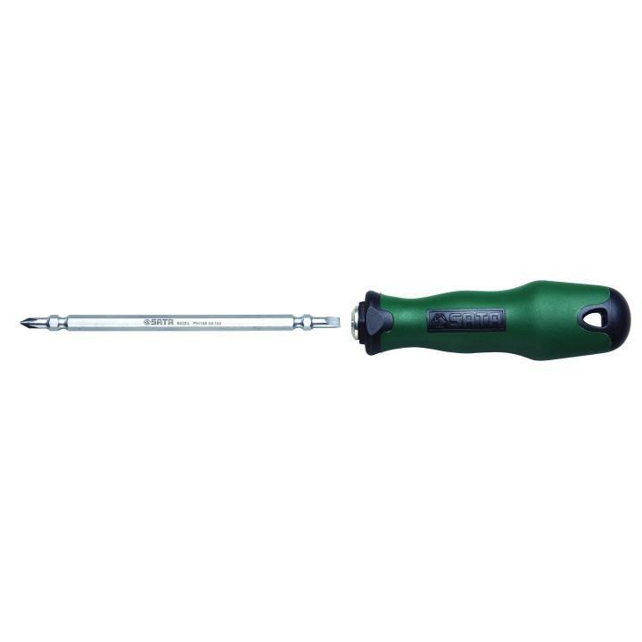 Image of T-series Cushion Grip Reversible Screwdrivers - SATA