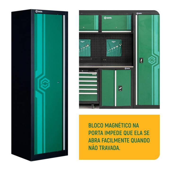 Armário Alto 1 Porta - SATA Brasil