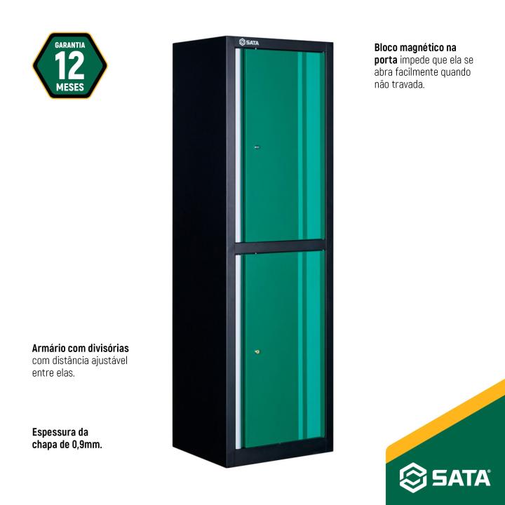 Armário Alto de 2 Portas - SATA Brasil