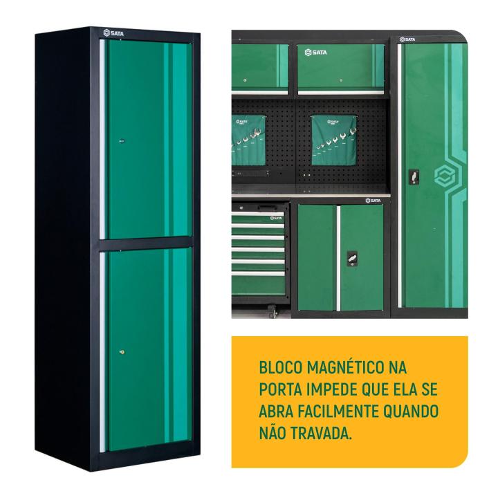 Armário Alto de 2 Portas - SATA Brasil