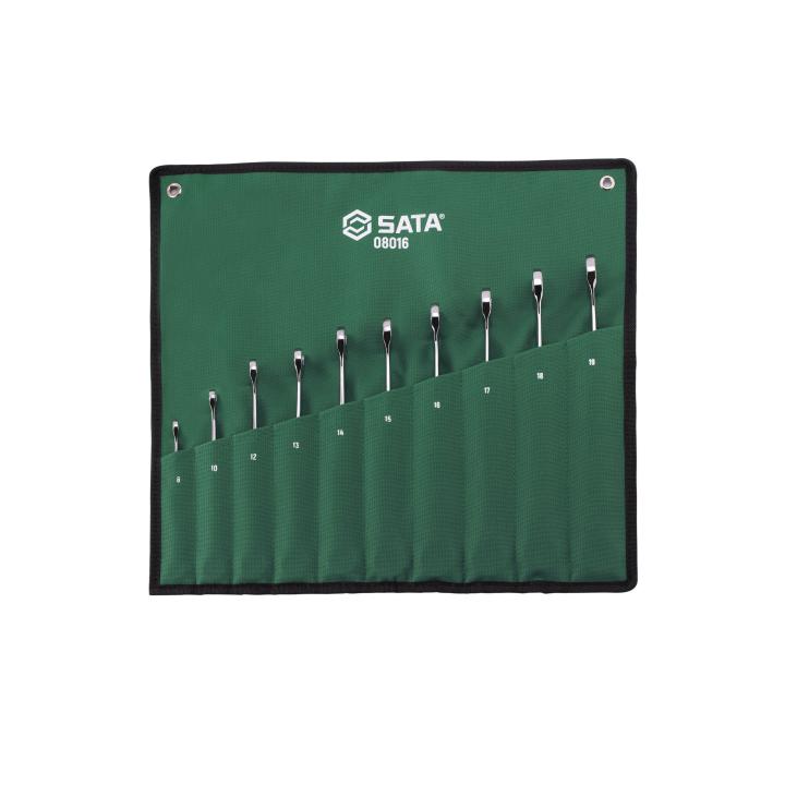 Image of Inverted Combination Wrench Set with Ratchet - SATA