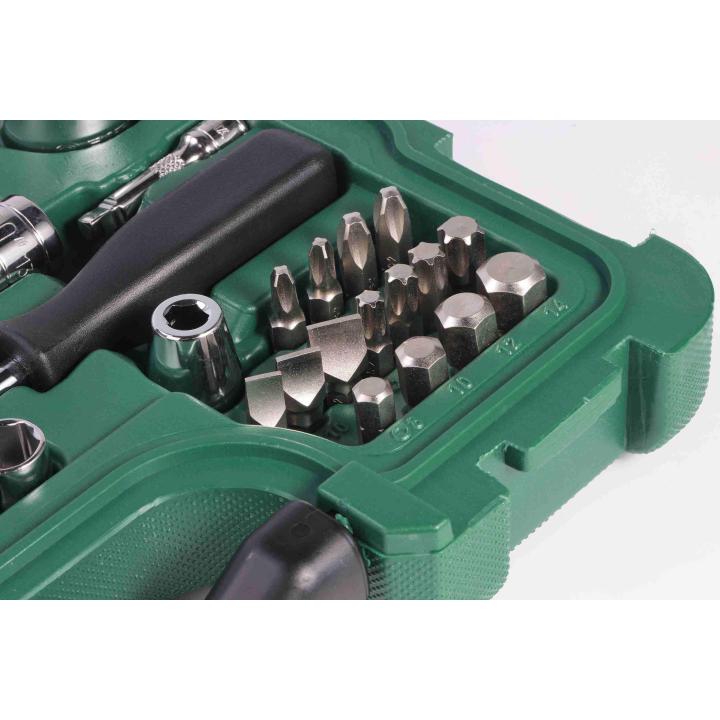 Image of 1/4" Drive 6 Point Metric Socket Set - SATA