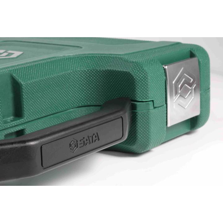 Image of 1/4" Drive 6 Point Metric Socket Set - SATA