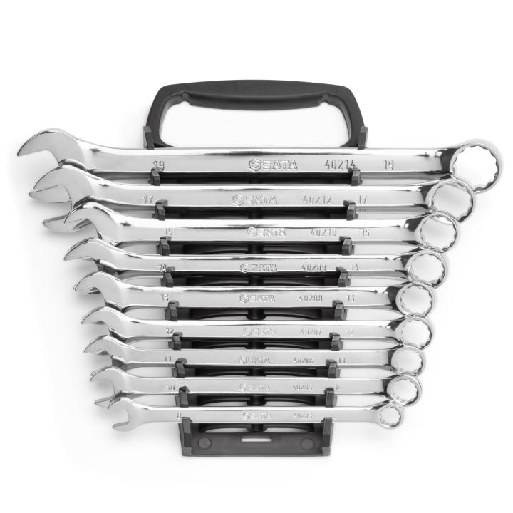 Jogo de Chaves Combinadas de 8 - 19mm - 9 Peças - SATA Brasil