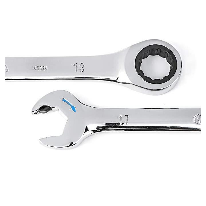 Jogo de Chave Combinada com Catraca Speedy de 8 - 19mm com 12