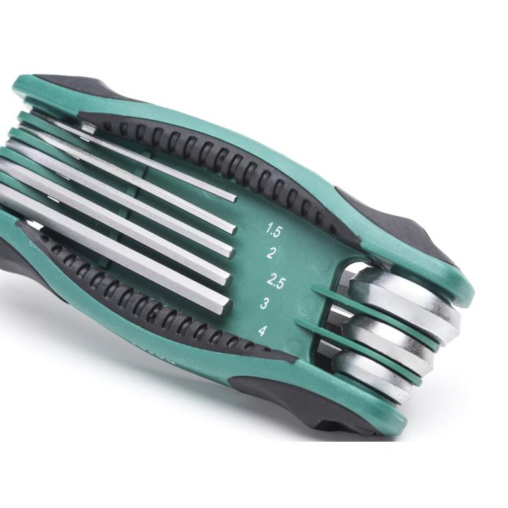 Jogo Chave Hexagonal Tipo Canivete 8 Peças - SATA Brasil