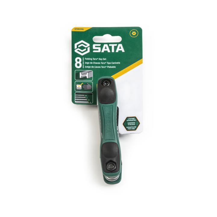 Jogo Chave Torx® Tipo Canivete 8 Peças - SATA Brasil