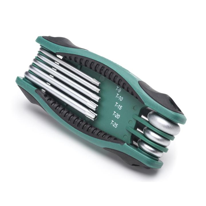 鞘 Jogo Chave Hexagonal Abaulada Longa 9 Peças - SATA Brasil