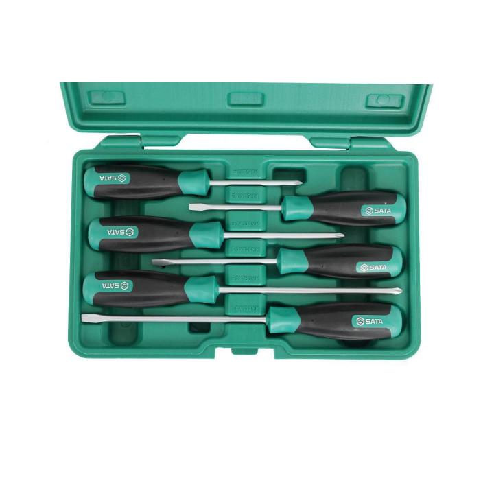 Jogo Chave Fenda Phillips® Serie T 6 Peças - SATA Brasil