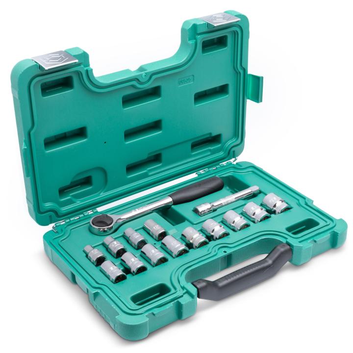 Image of 13 Pc. 1/2" Drive 6 Point Metric Socket Set - SATA