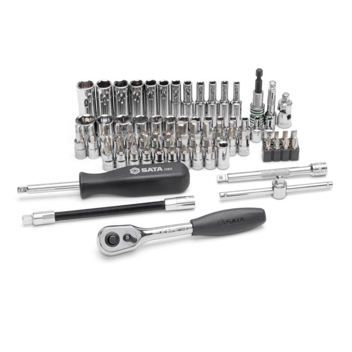 Jogo Soquetes Sextavado 1/4