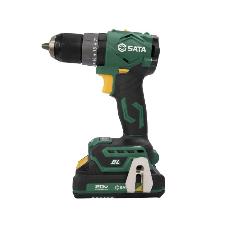 PARAFUSADEIRA/FURADEIRA DE IMPACTO BRUSHLESS À BATERIA 20V SATA