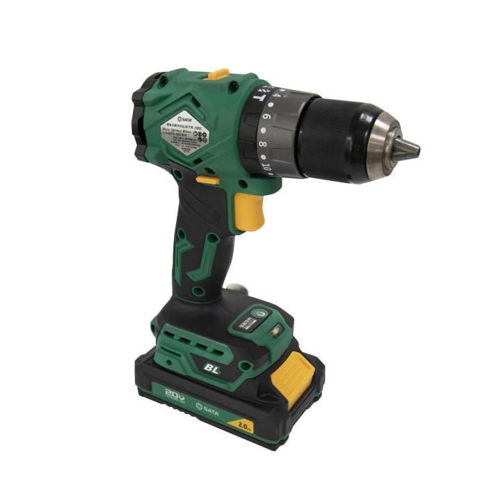 PARAFUSADEIRA/FURADEIRA DE IMPACTO BRUSHLESS À BATERIA 20V SATA