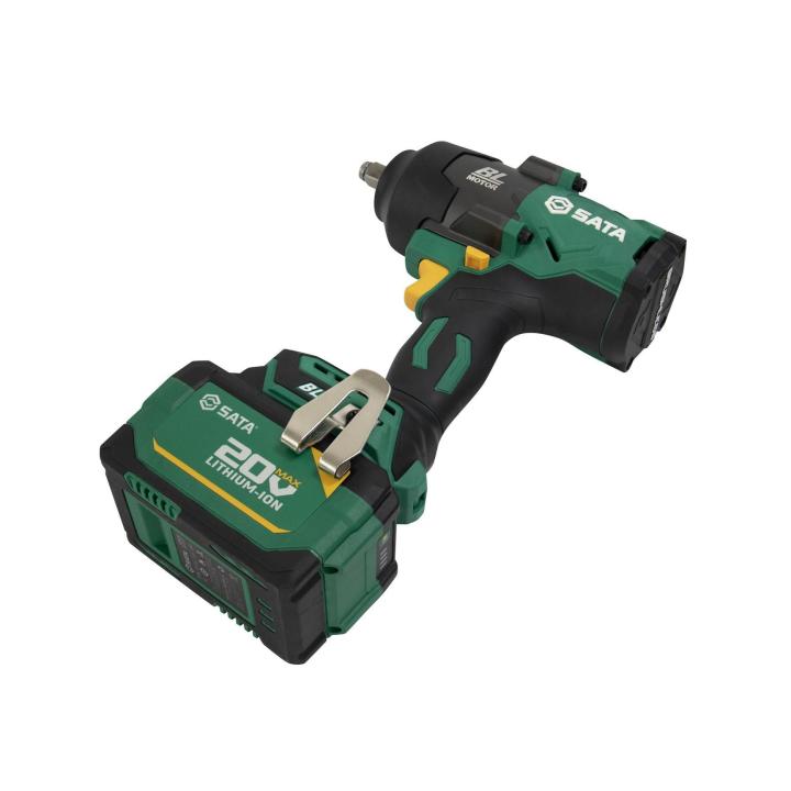 CHAVE DE IMPACTO BRUSHLESS À BATERIA 20V 1100Nm SATA - ST151076