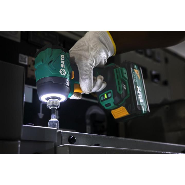 PARAFUSADEIRA DE IMPACTO BRUSHLESS À BATERIA 20V SATA - ST151085