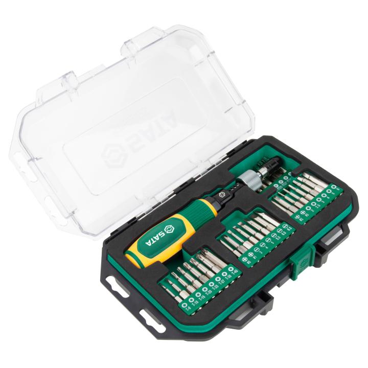 JOGO DE TORQUÍMETRO AXIAL 1-6 Nm 1/4” COM 32 BITS SATA - ST159202S