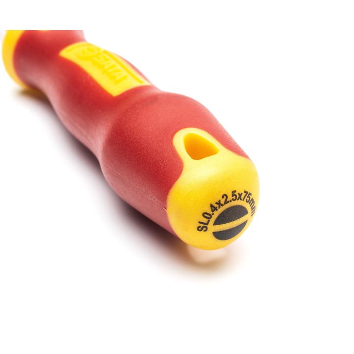 Chave Fenda VDE de 2,5 x 75mm - SATA Brasil