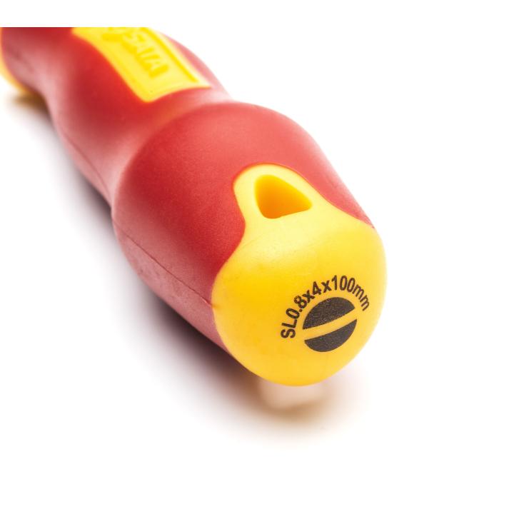 Image of T-Series VDE Insulated Cushion Grip Slotted Screwdrivers - SATA