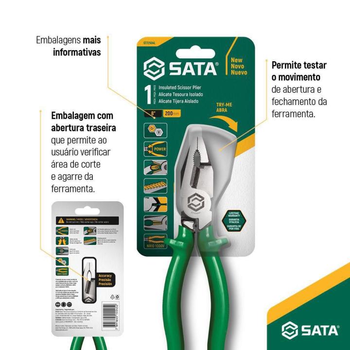 Alicate Corte Tesoura Profissional Isolado 8