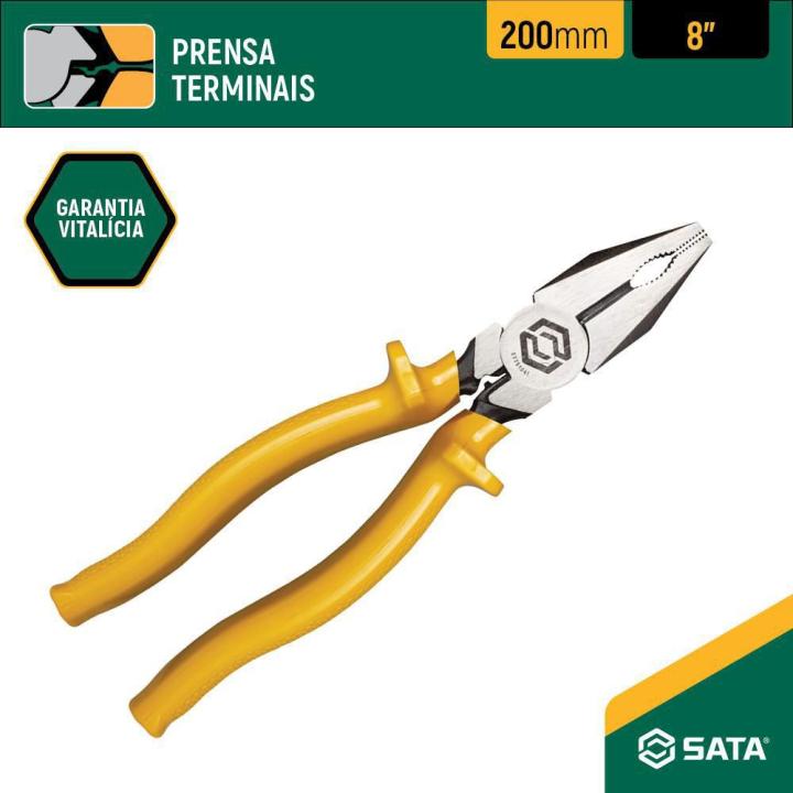 Alicate Eletricista Profissional Isolado 8