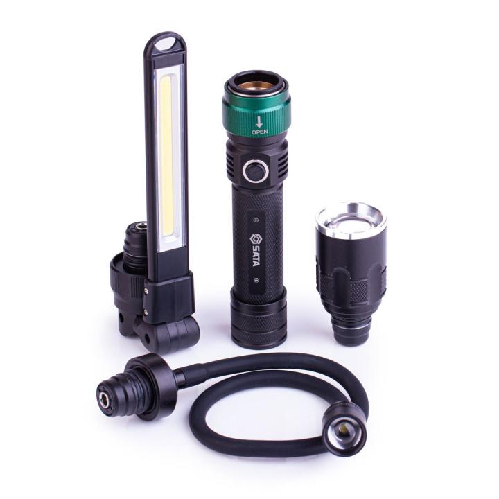 Image of 3 In 1 Interchangeable LED Flashlight - SATA